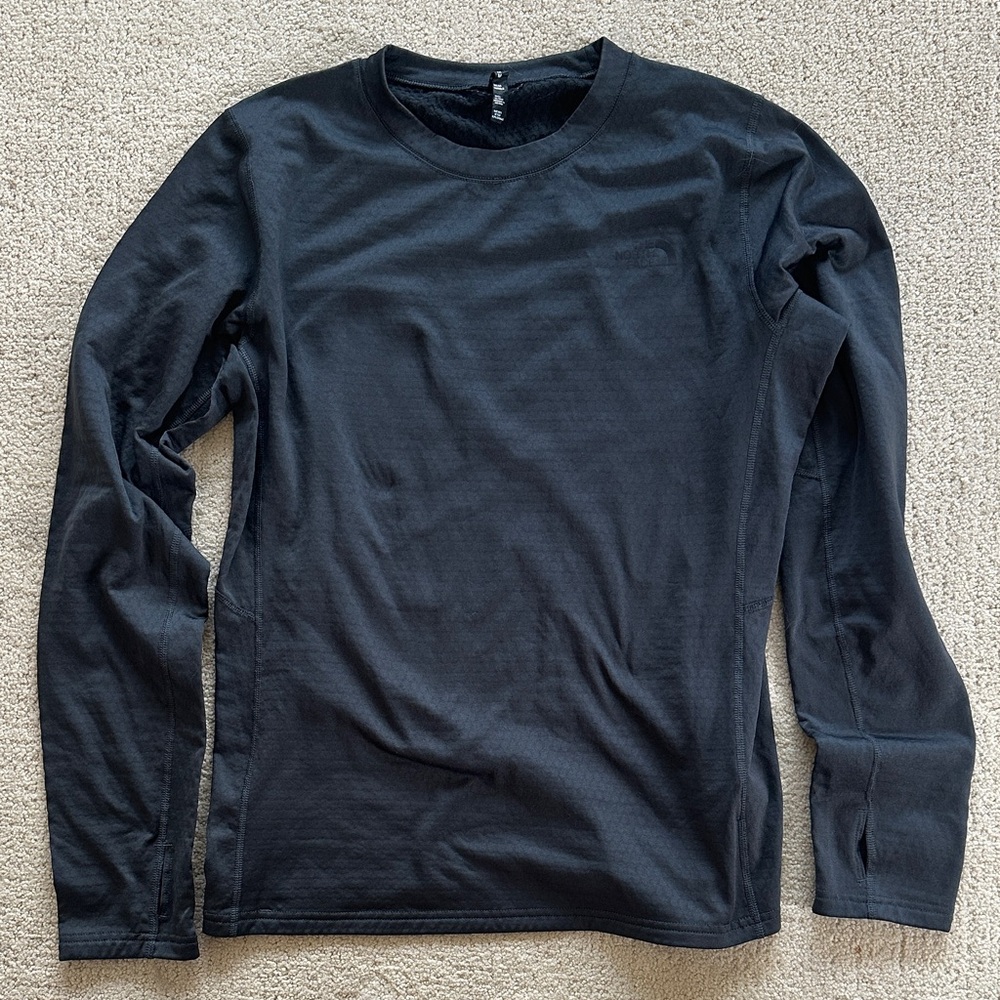 The North Face Black Long Sleeve Mid layer